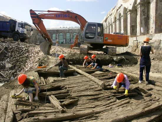 MANEZH RECONSTRUCTION ARCHAEOLOGICAL SITE