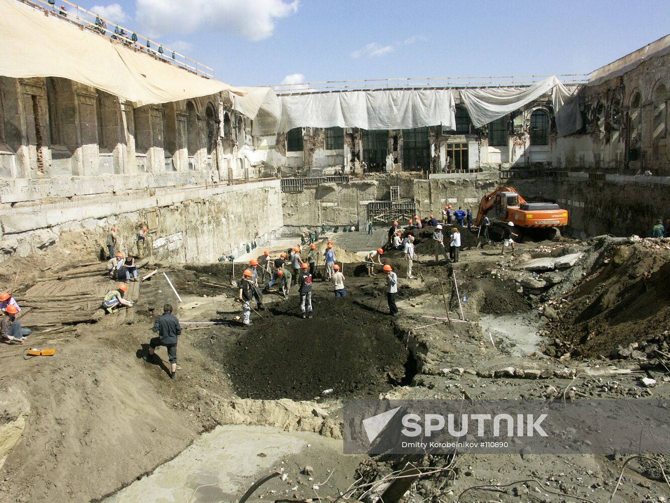 MANEZH RECONSTRUCTION ARCHAEOLOGICAL SITE