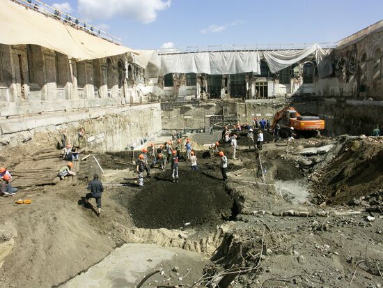 MANEZH RECONSTRUCTION ARCHAEOLOGICAL SITE