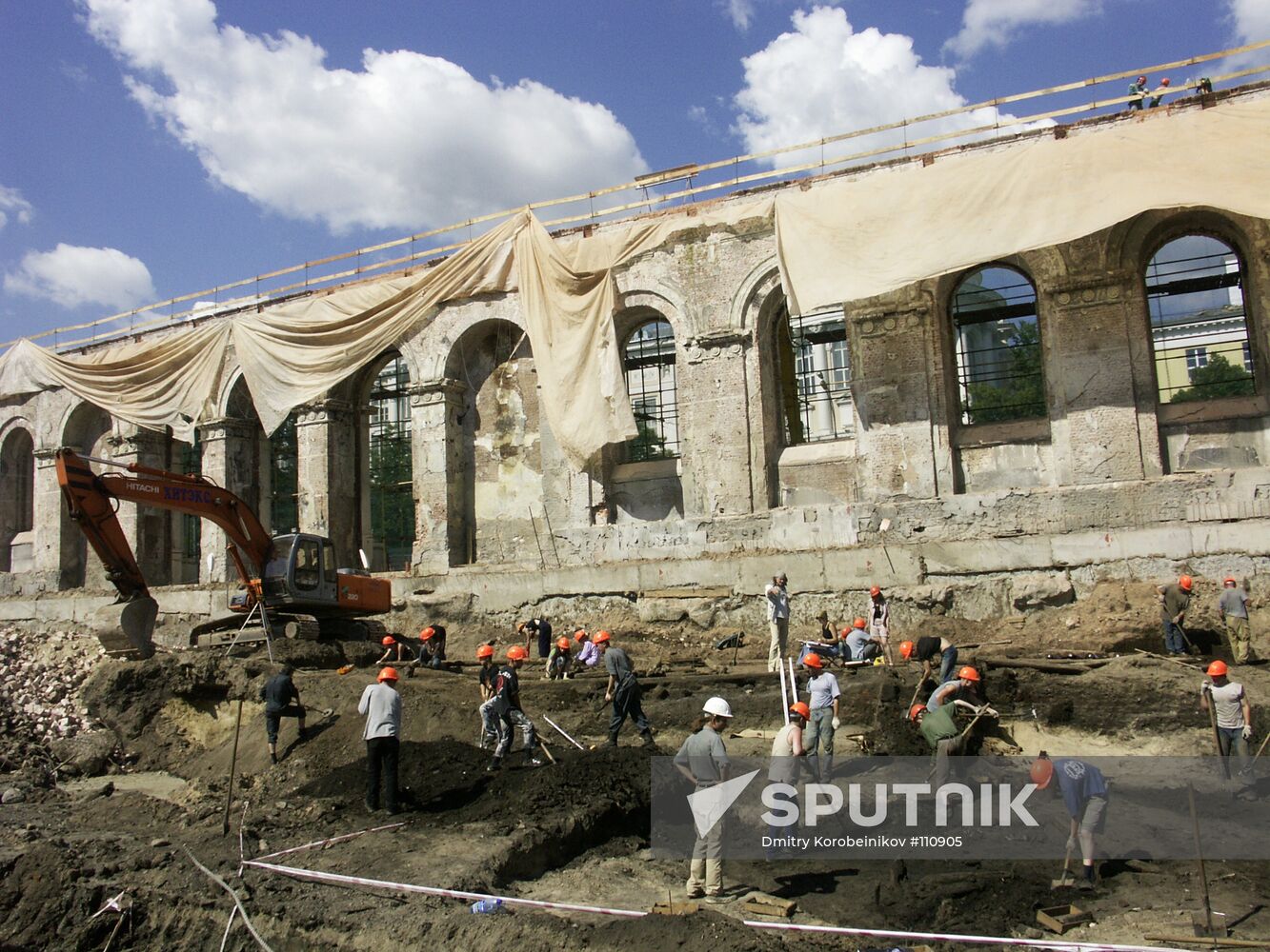 MANEZH RECONSTRUCTION ARCHAEOLOGICAL SITE