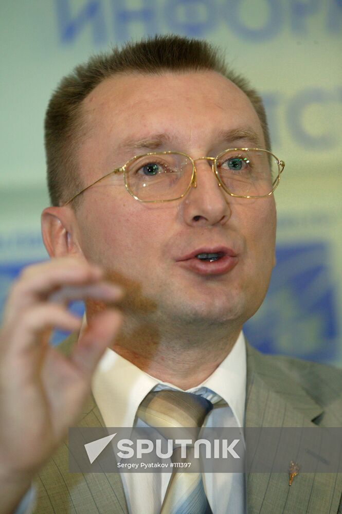 SHUSTOV NEWS CONFERENCE RIA