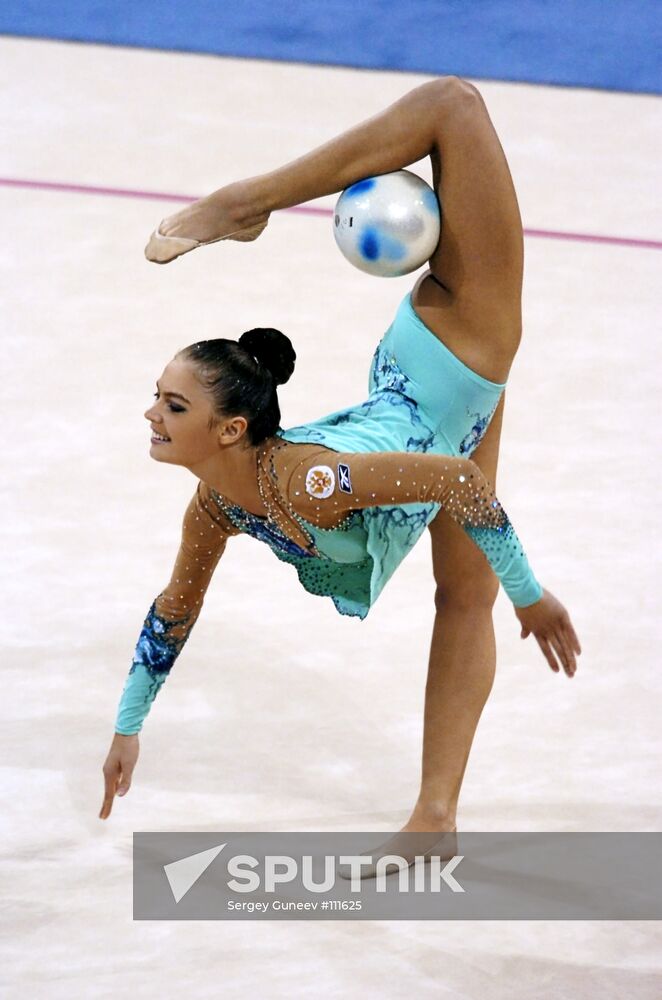 Champion gymnast Alina Kabayeva gold-winner