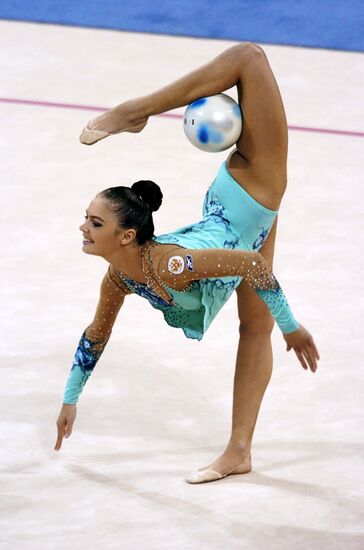 Champion gymnast Alina Kabayeva gold-winner