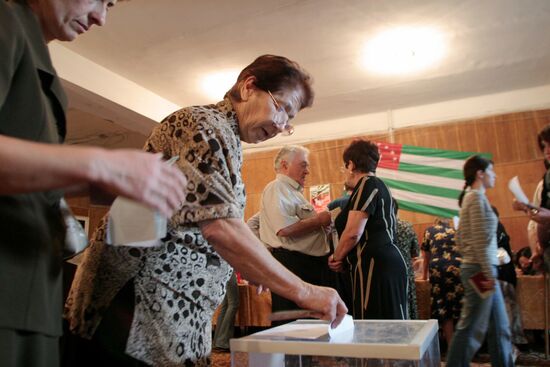 Sukhumi presidential elections 