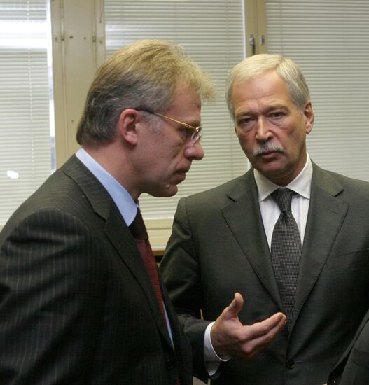 Gryzlov  Fetisov plenary meeting State Duma