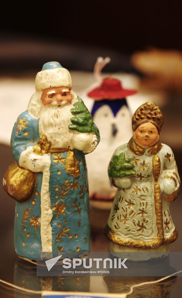 EXHIBITION NEW YEAR X-MAS TOYS  JACK FROST SNOW-MAIDEN 
