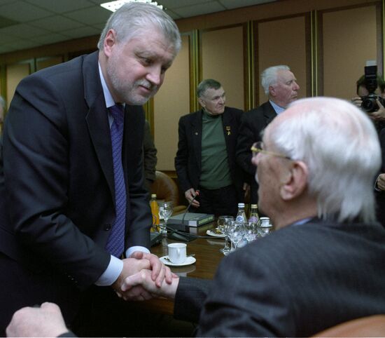 MIRONOV MIKHALKOV MEETING FEDERATION COUNCIL 