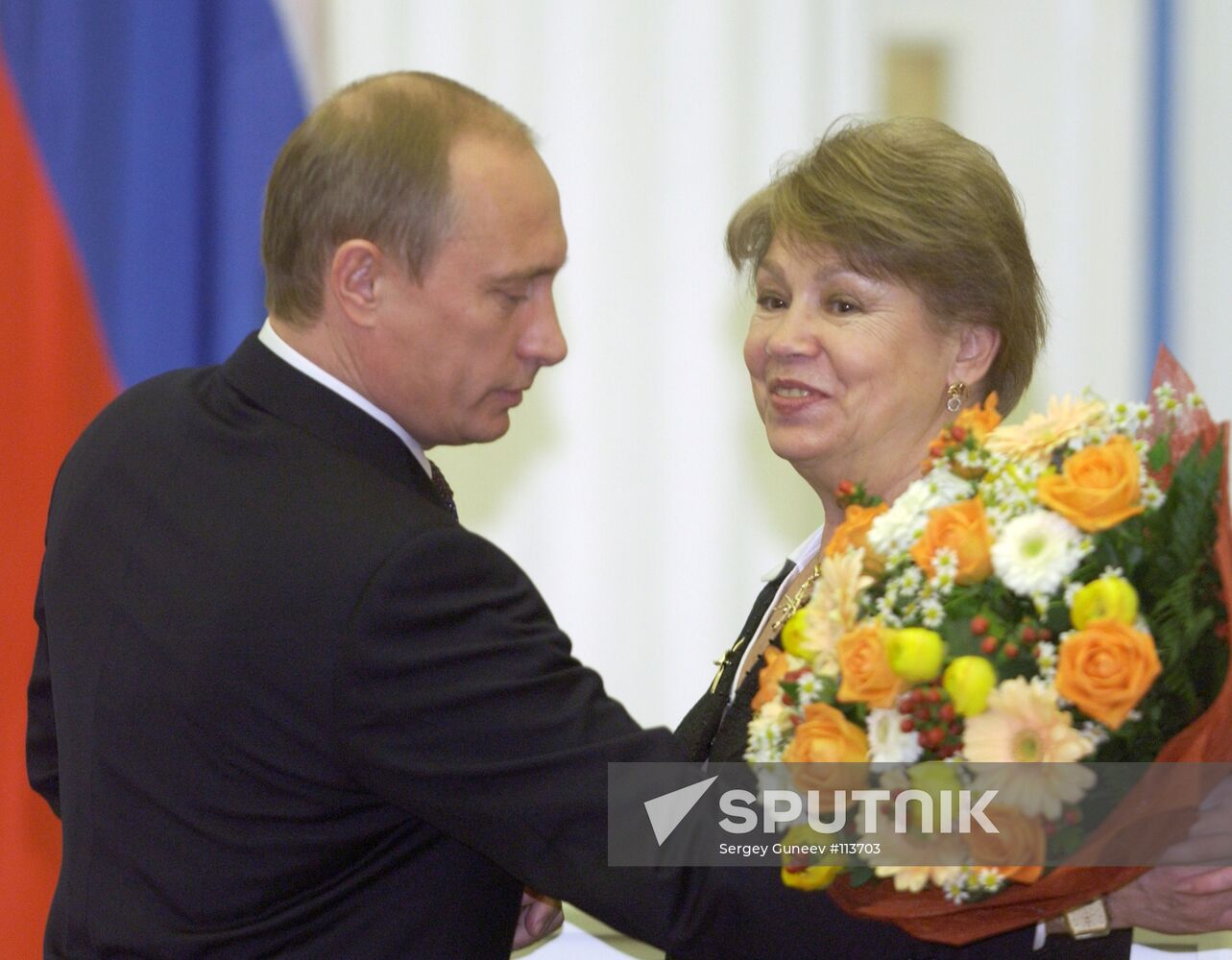 PUTIN LATYNINA ORDER AWARD