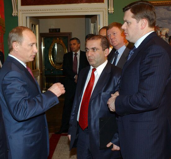 MORDASHOV CHUBAIS TOSUNYAN PUTIN 