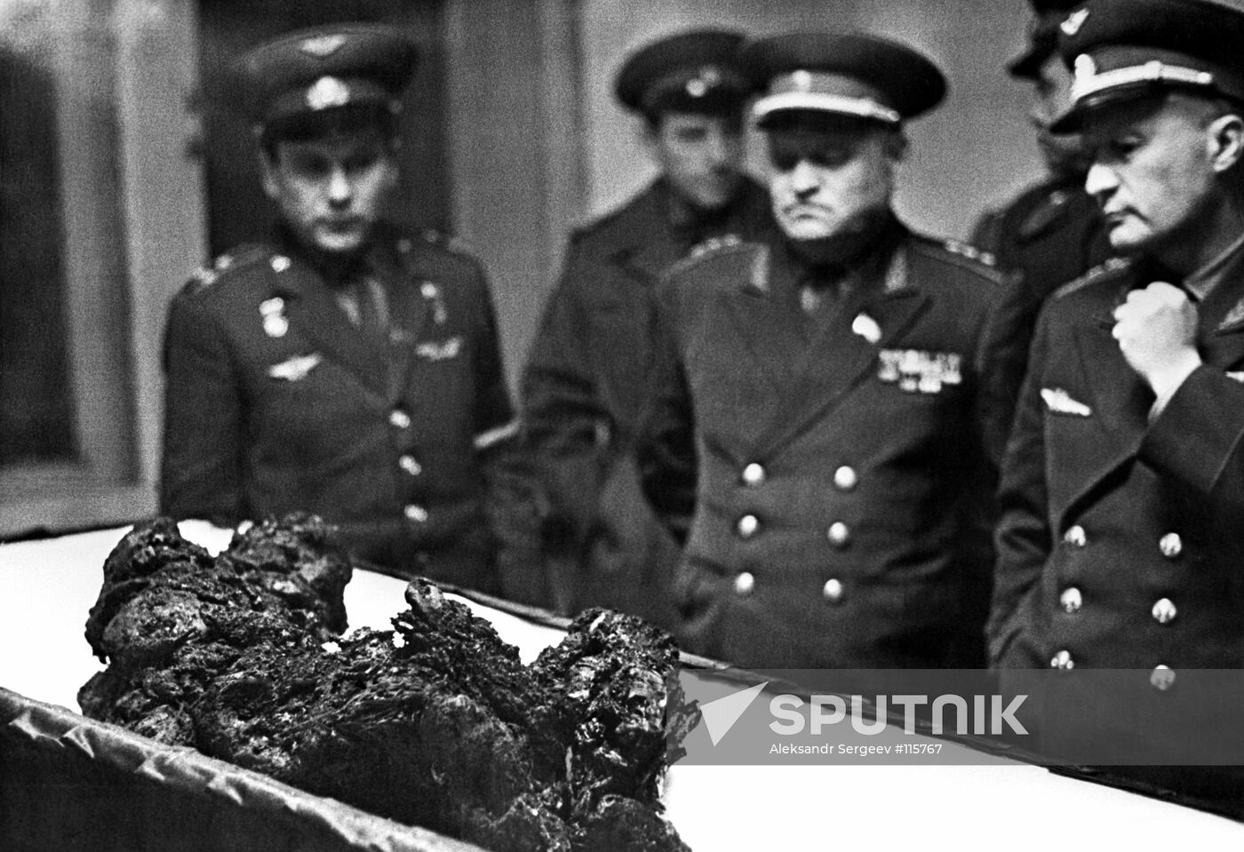 Funeral of the cosmonaut Vladimir Komarov.