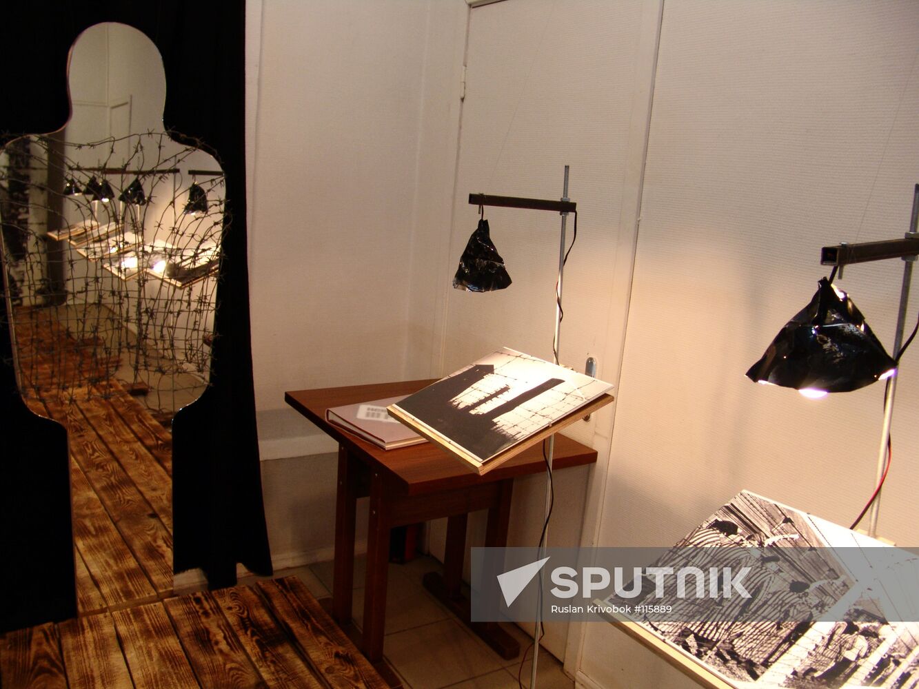 The exhibition Prisoners of the Third Reich Museum