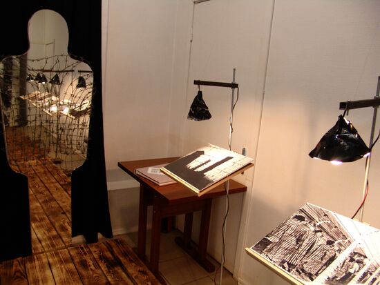 The exhibition Prisoners of the Third Reich Museum