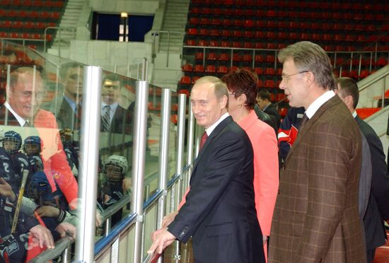 PUTIN SMORODSKAYA FETISOV CSKA