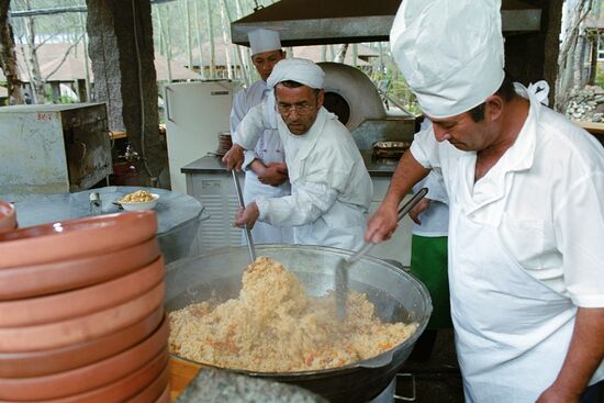 PILAFF COOKS ALMA -ATA STREET