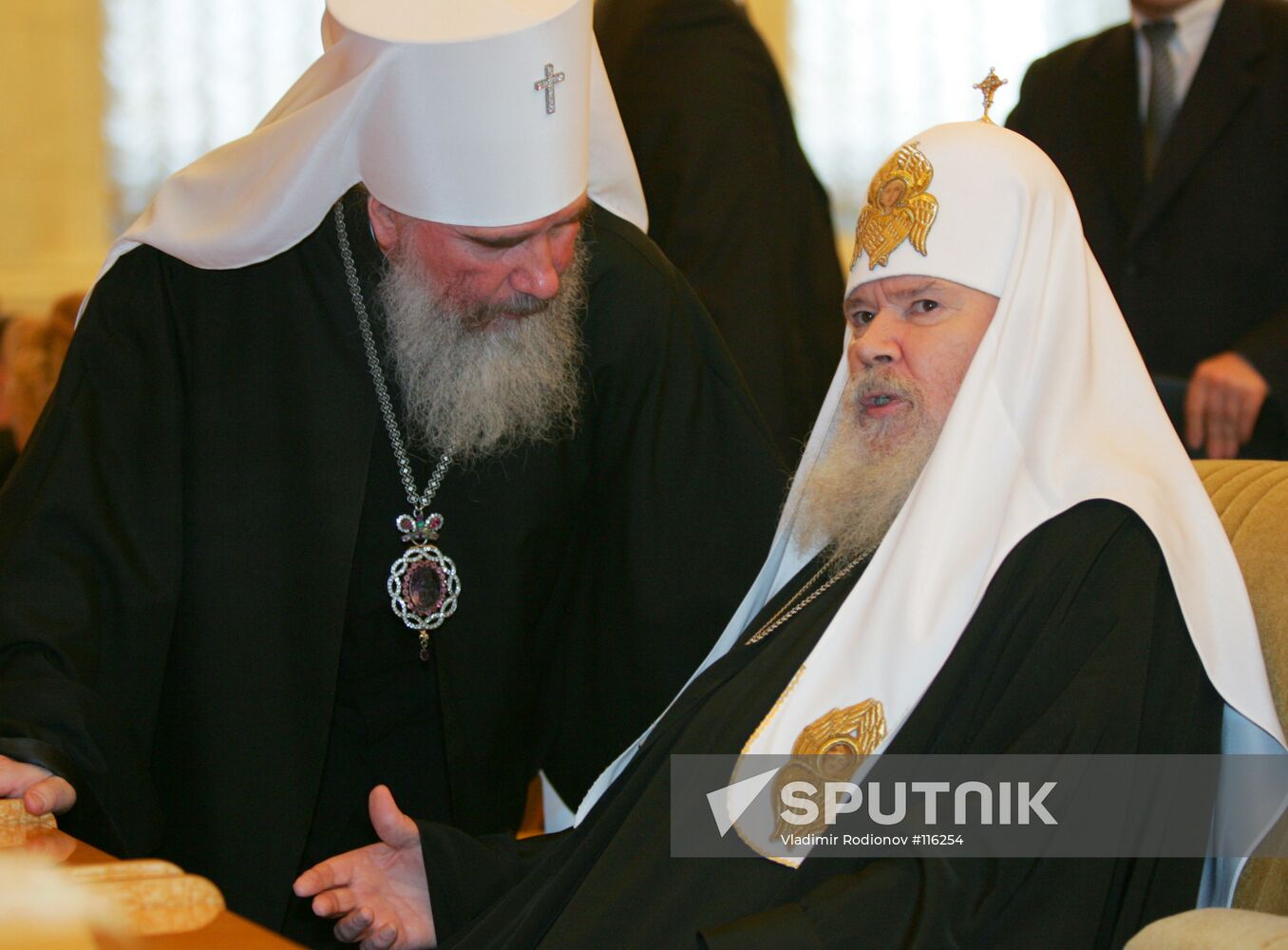 PATRIARCH ALEXI ARCHBIHOP KLIMENT
