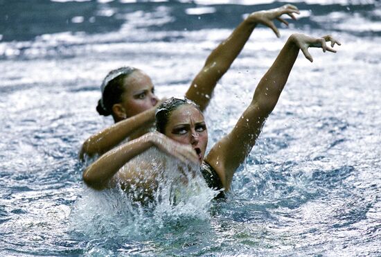YERMAKOVA DAVYDOVA SYNCHRONOUS SWIMMING CUP OF EUROPE WINNERS