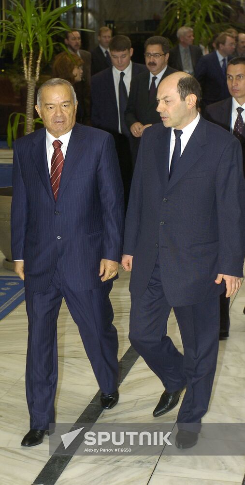 RUSHAILO KARIMOV CIS SUMMIT