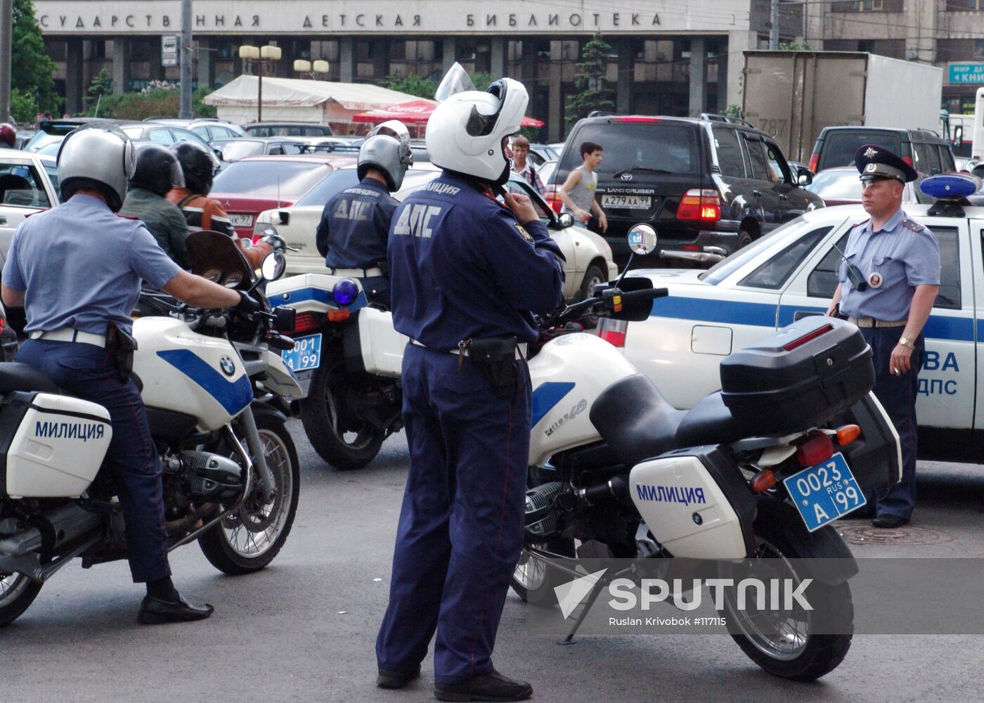 traffic police motor roads