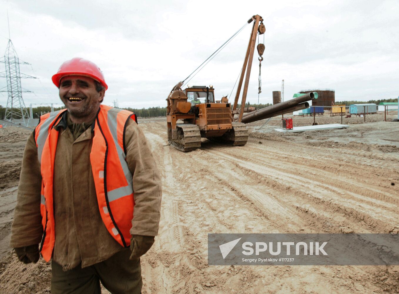 SALYMSKI OIL FIELDS GROUP CONSTRUCTION SITE IMMIGRANT WORKERS