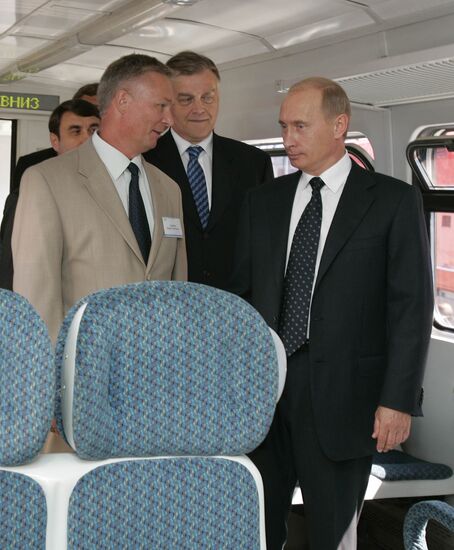 PUTIN YAKUNIN YERMAK ELECTRIC LOCOMOTIVE