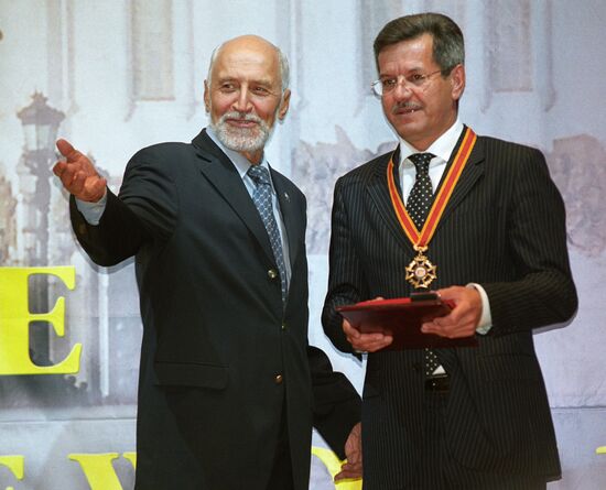 DROZDOV ZHILKIN ORDER OF NATIONS' GLORY AWARDING GALA