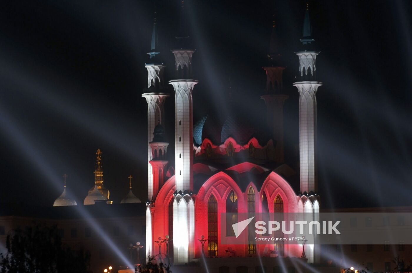 FESTIVITIES MILLENNIUM KAZAN MOSQIE ILLUMINATION