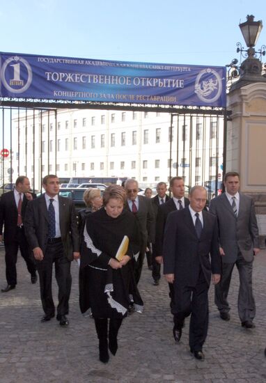PUTIN MATVIENKO