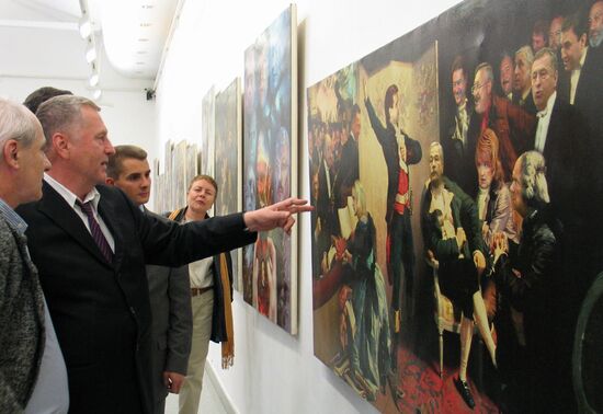 ZHIRINOVSKYEXPOSITION, "POST-SOVIET DEMOCRACY: 15 YEARS OF PARO