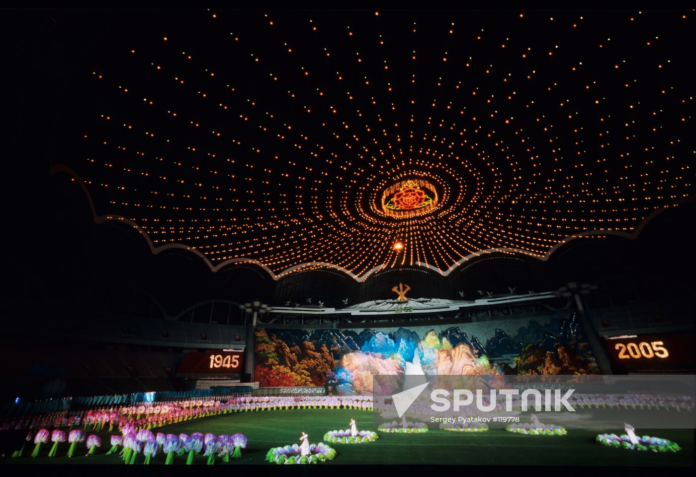 ARIRANK PAGEANT  PERFORMANCE PYONGYANG NORTH KOREA DPRK