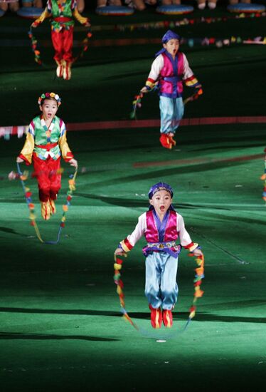  ARIRANK PAGEANT  PERFORMANCE PYONGYANG NORTH KOREA DPRK