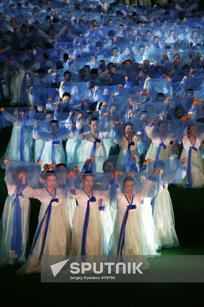  ARIRANK PAGEANT  PERFORMANCE PYONGYANG NORTH KOREA DPRK