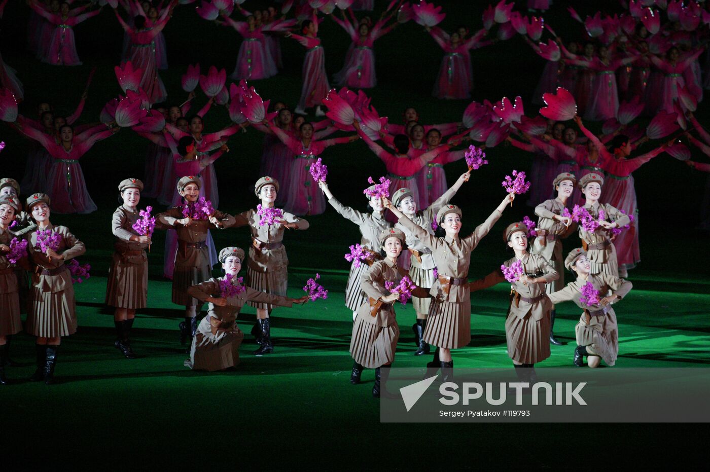ARIRANK PAGEANT PERFORMANCE PYONGYANG NORTH KOREA DPRK