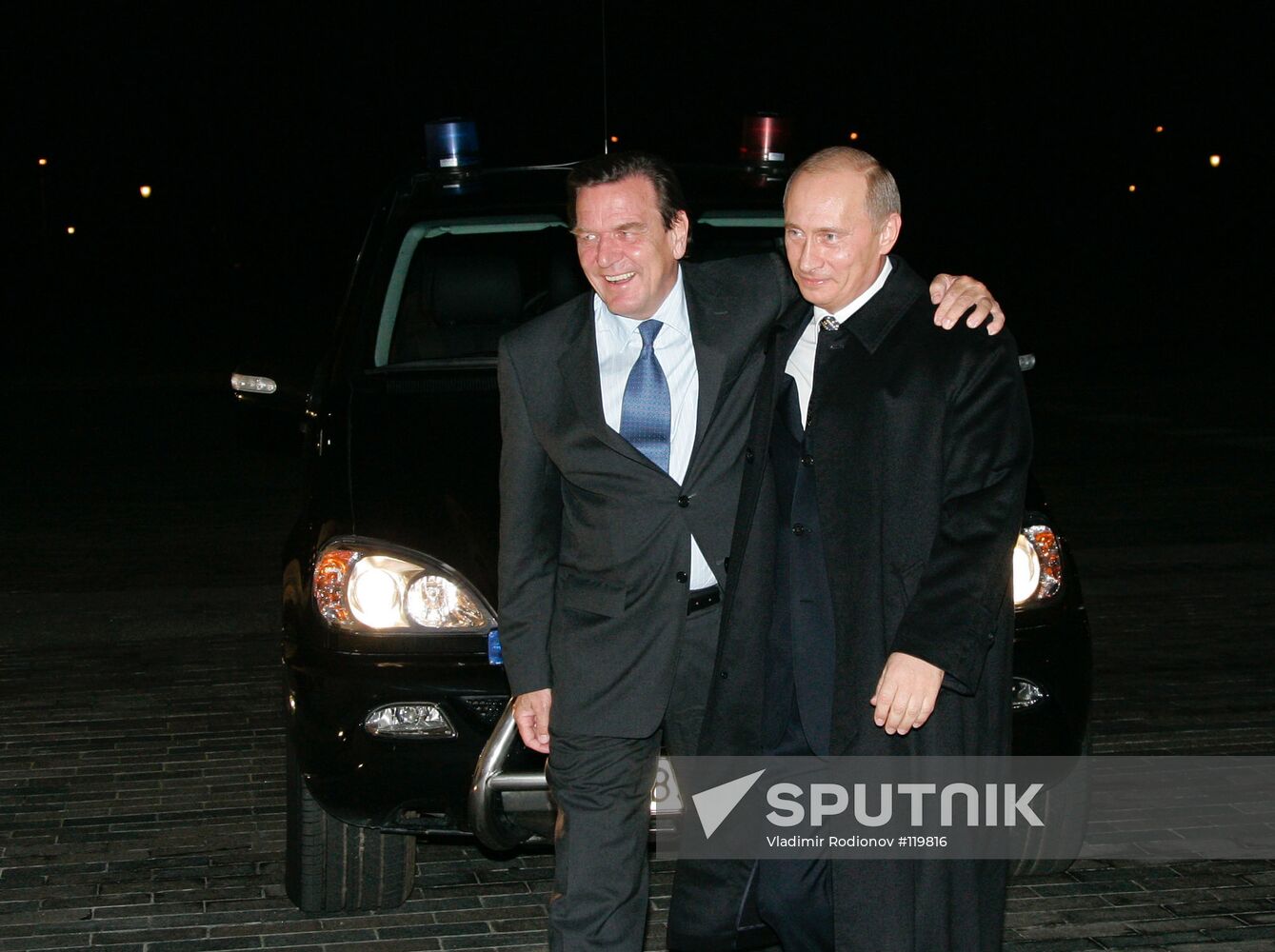 PUTIN SCHROEDER
