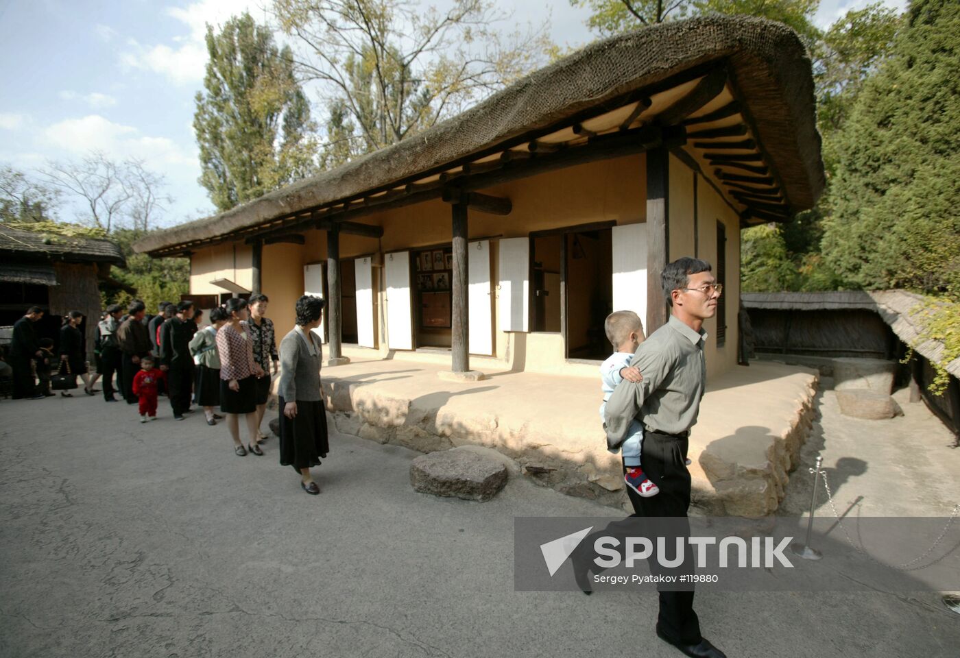 TOURISTS MEMORABLE PLACES NORTH KOREA 