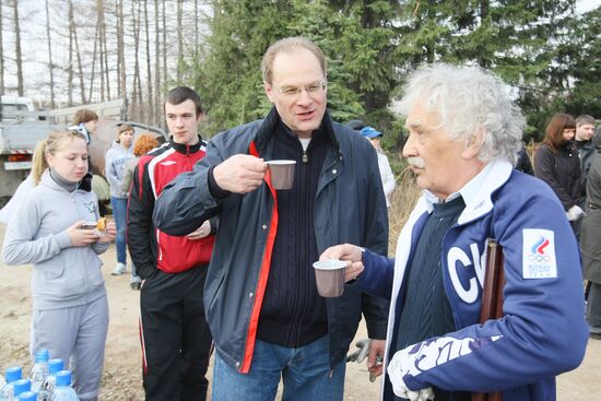Saturday clean-ups in Russian cities