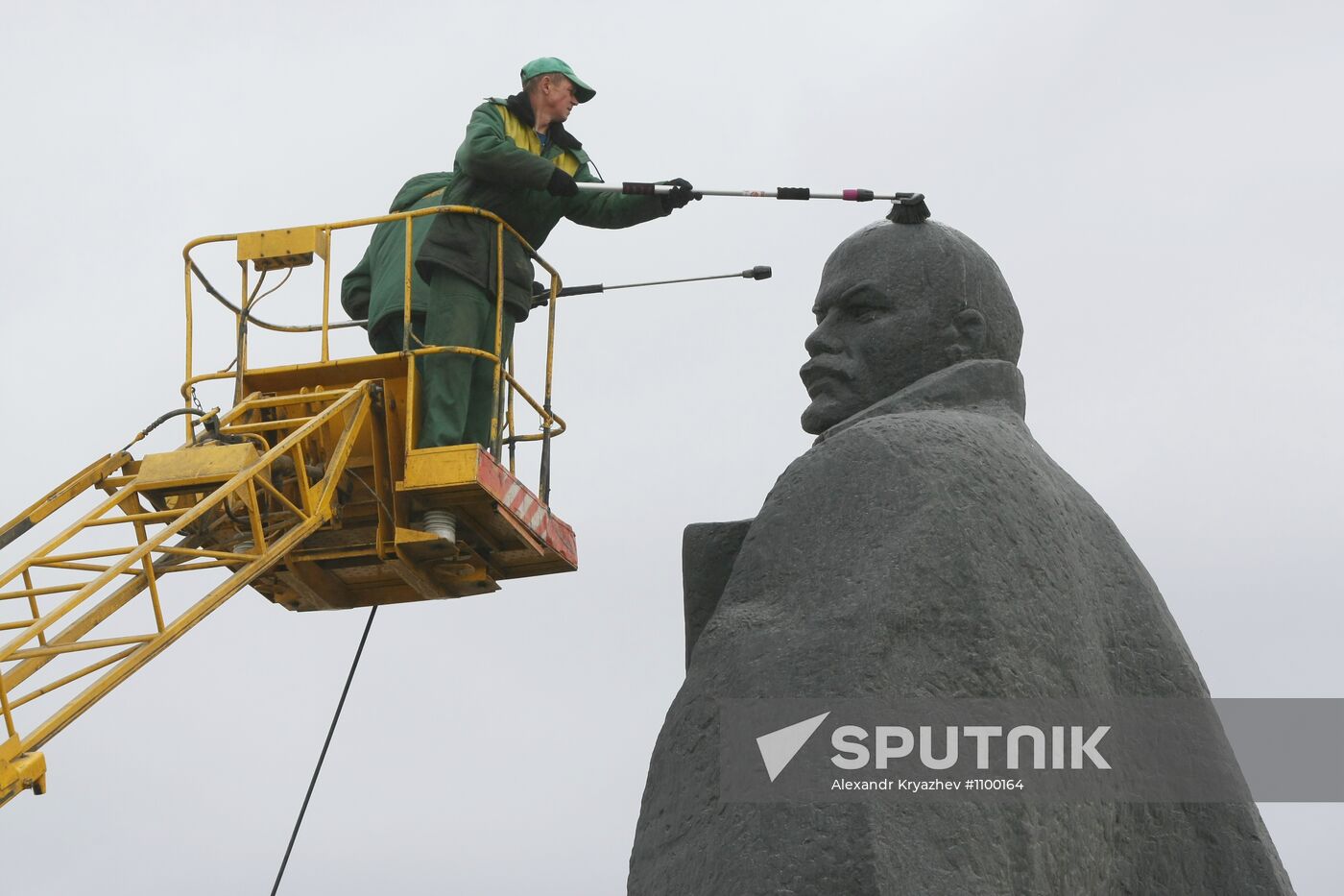 Clean-up days in Russian cities