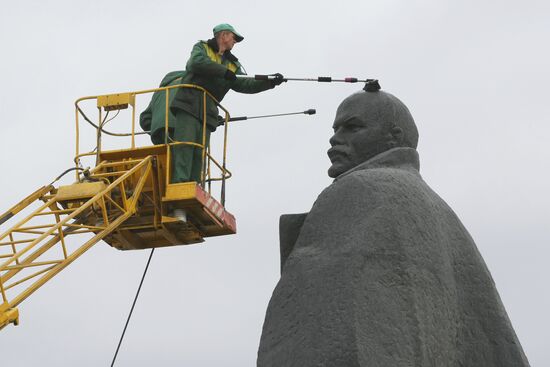Clean-up days in Russian cities