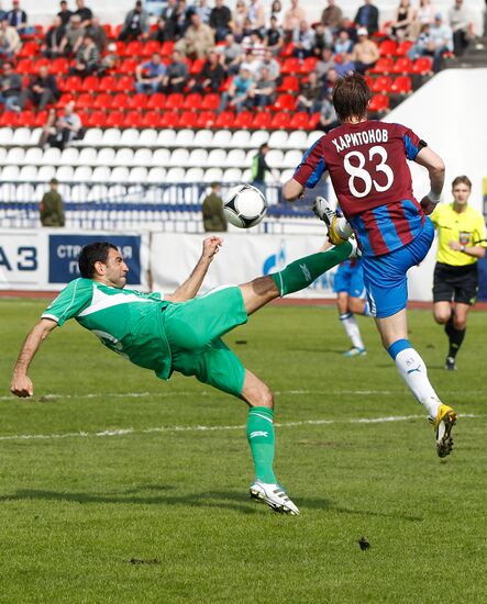 Football. RFPL. Match "Volga" - "Tom"