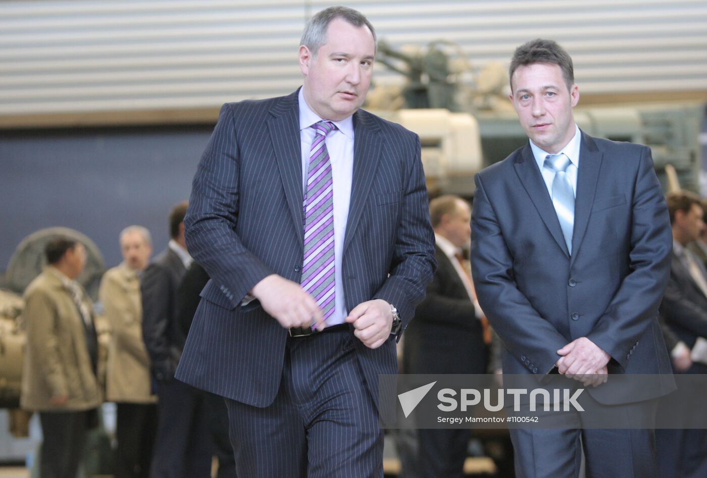 Working visit of Dmitry Rogozin to Sverdlovsk Region