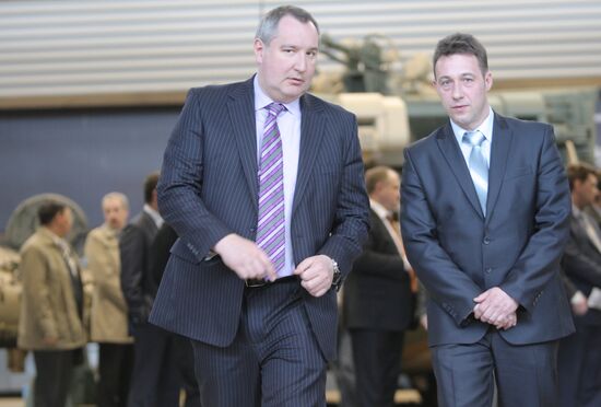 Working visit of Dmitry Rogozin to Sverdlovsk Region