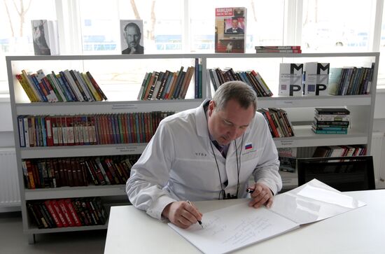 Working visit of Dmitry Rogozin to Sverdlovsk Region
