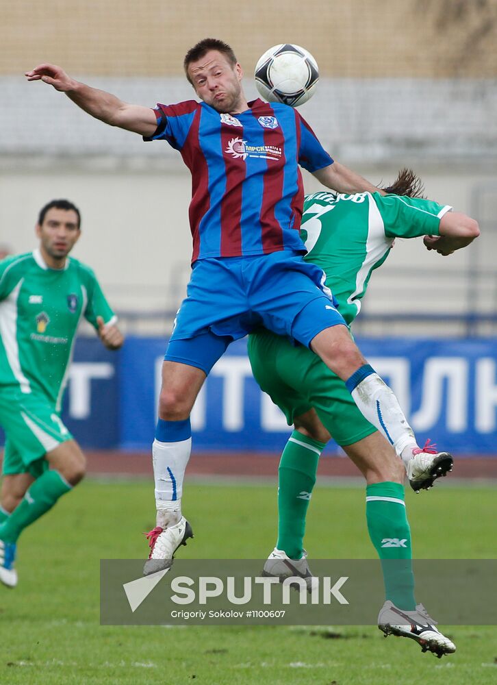 Football. RFPL. Match Volga - "Tom"