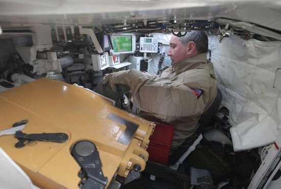 Dmitry Rogozin's working visit to Sverdlovsk Region