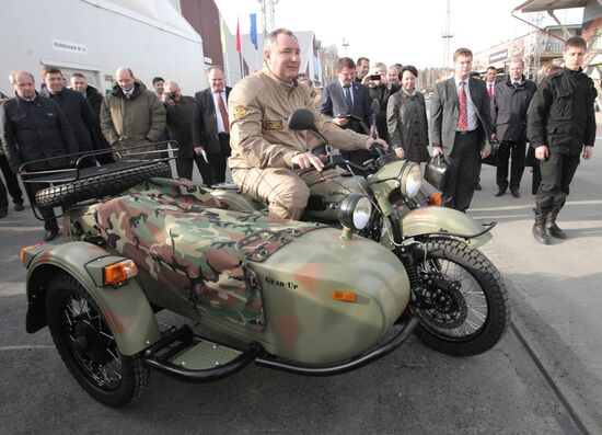 Dmitry Rogozin's working visit to Sverdlovsk Region