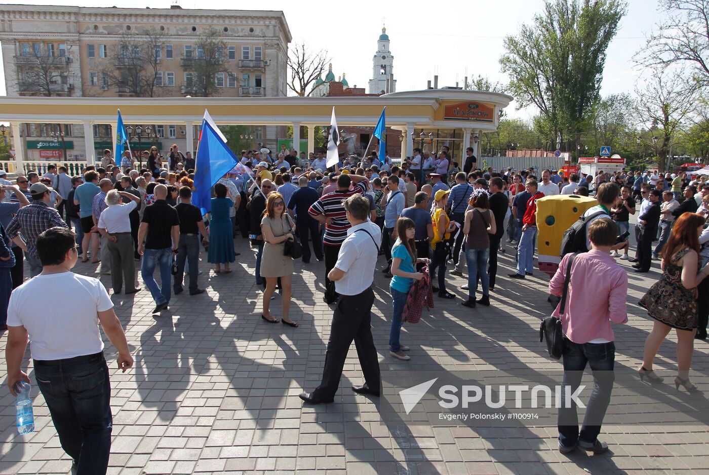 For Fair Elections rally in Astrakhan