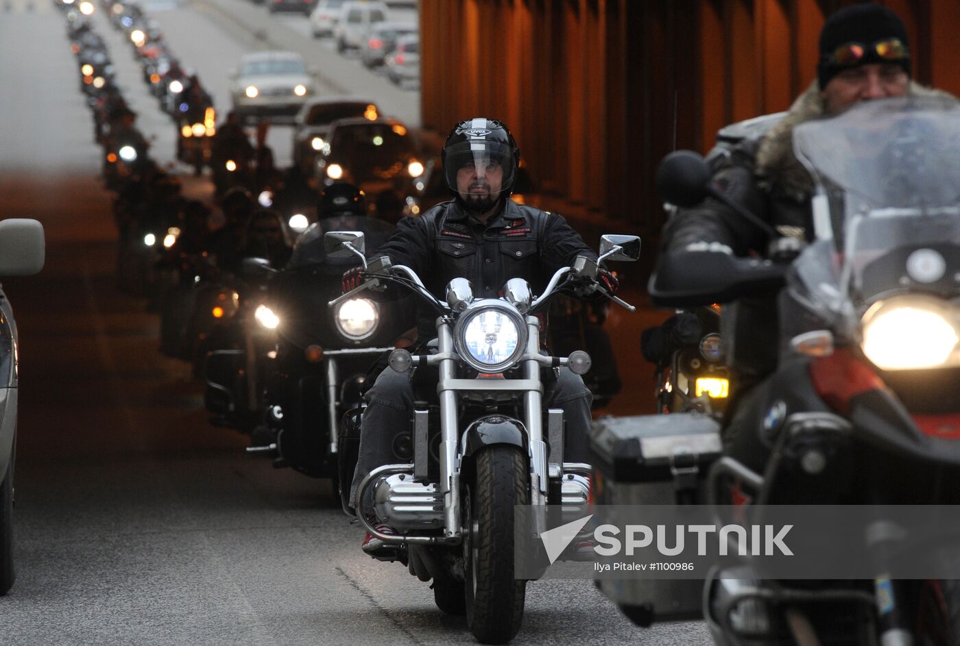 Motorcycle season opens in Moscow