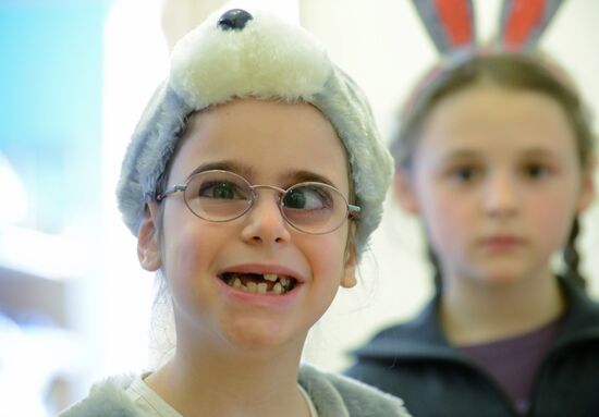 Theatrical play at Center of Curative Pedagogics studio