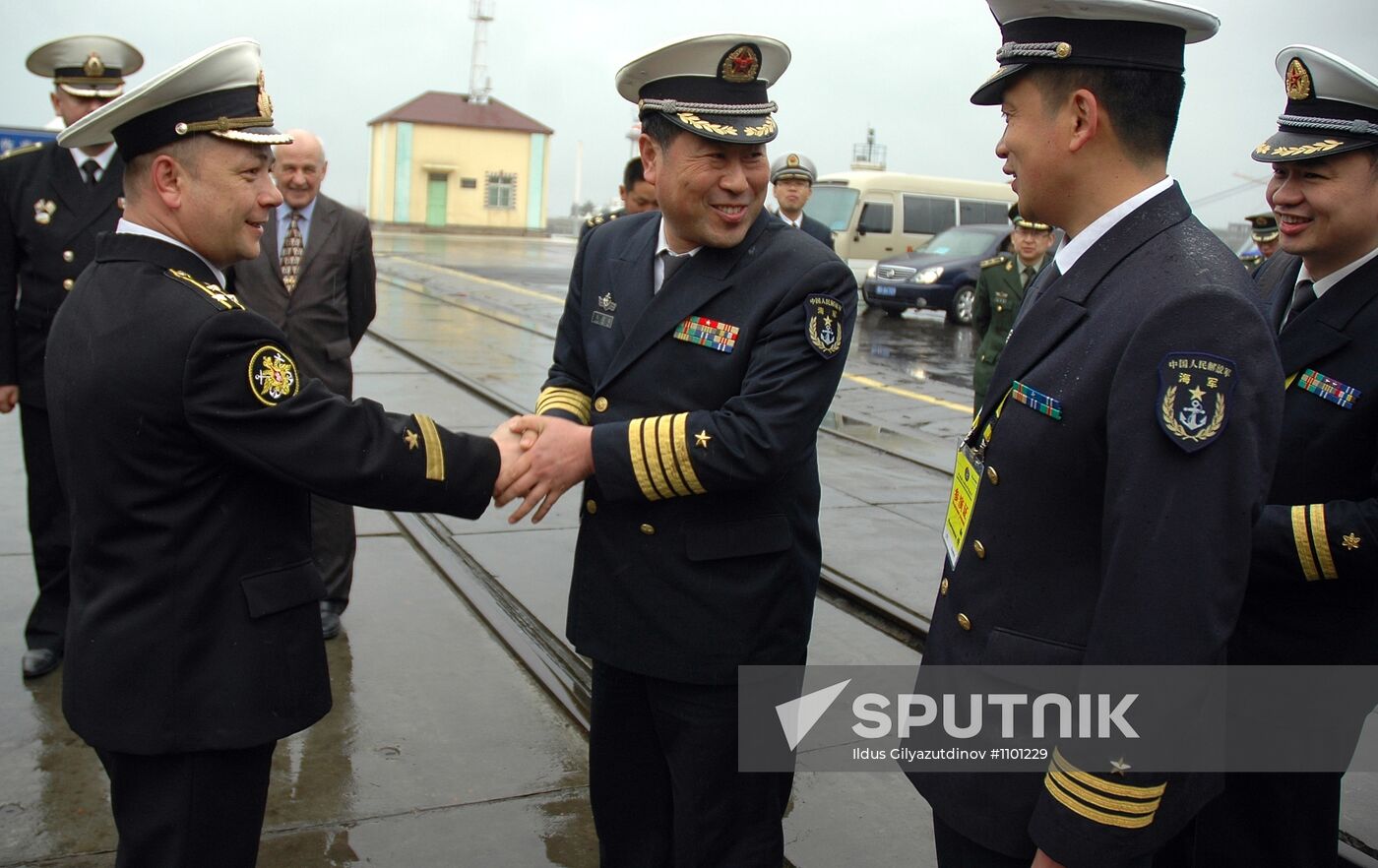 Russian-Chinese naval exercises "Sea Cooperation 2012"
