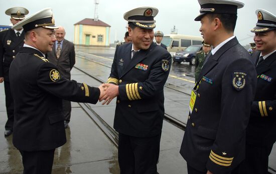 Russian-Chinese naval exercises "Sea Cooperation 2012"
