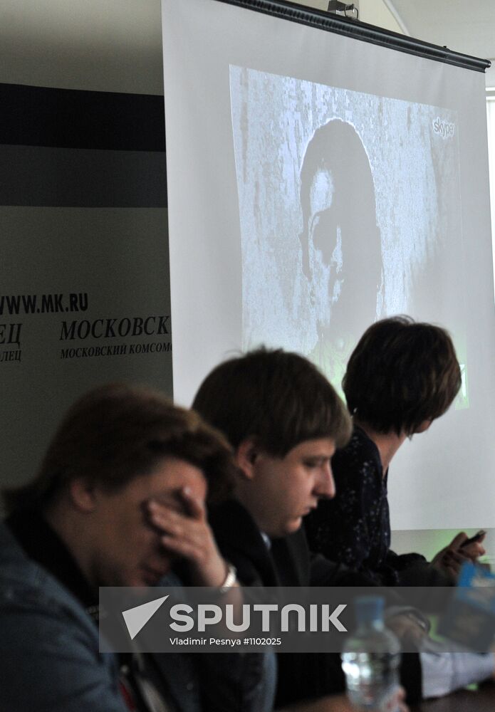 Press conference on case of a road accident in Bryansk
